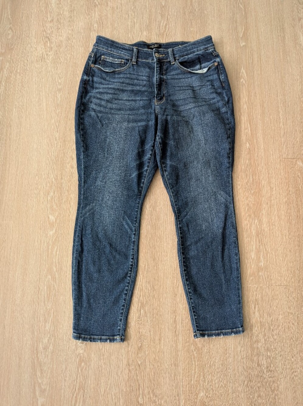 Judy Blue Jeans Women's 14W Boyfriend Fit Stretch
